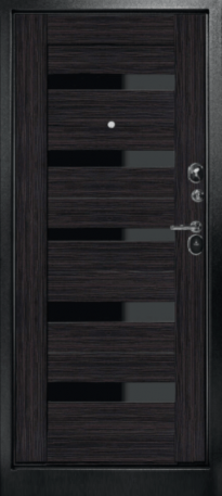 Дверь Дверной Континент Рубикон Царга Эко венге - фото 3